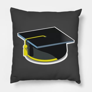 Square academic cap Pillow