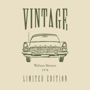 Classic Car 1978 Vintage T-Shirt