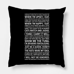 Salem Quotes Pillow