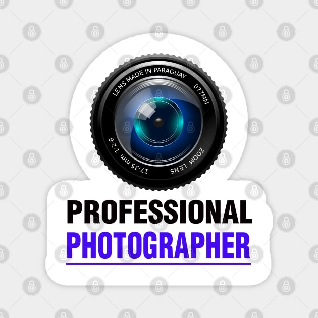 Professional photographer Magnet by ABOHILI