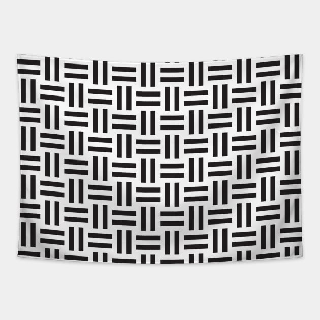 Abstract geometric pattern Tapestry by kallyfactory