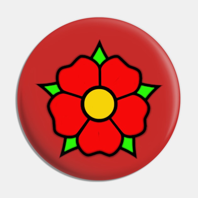 Tudor Rose Pin by Jonthebon