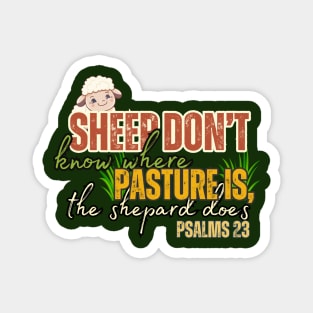 Psalms 23 Magnet