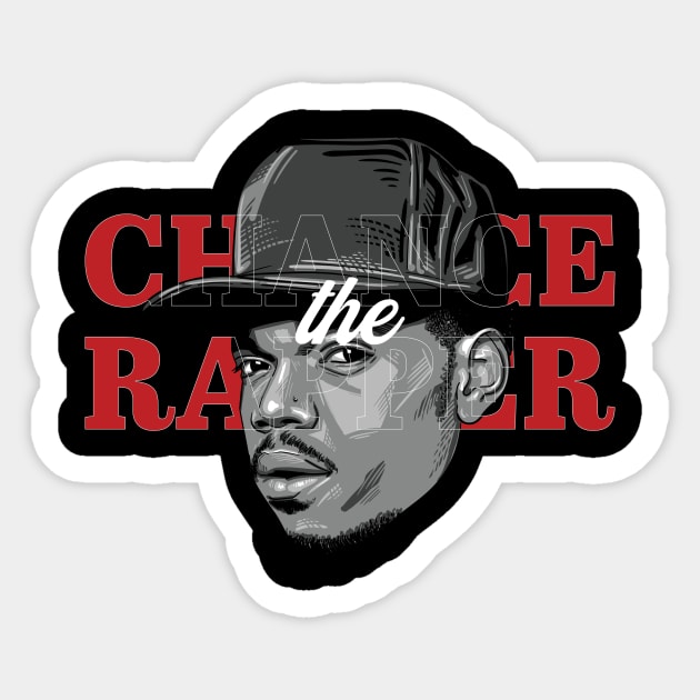 Chance The Rapper - Rappers - Sticker | TeePublic