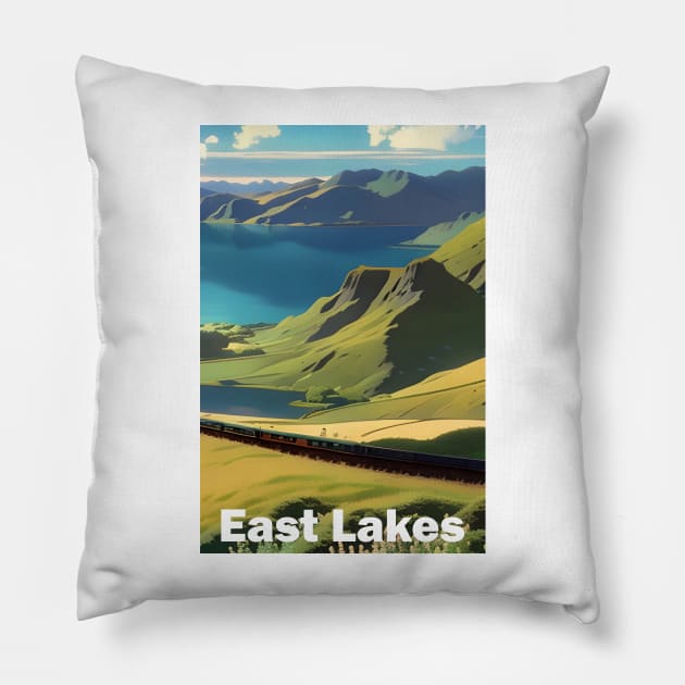 East Lakes Pillow by Colin-Bentham