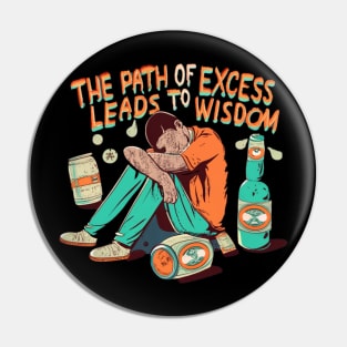 Excess Wisdom Pin