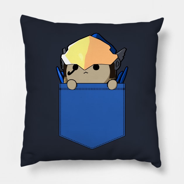 Furrah "PocketKatsu" - Katsuwatch Pillow by dillongoo