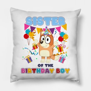 Bluey and Bingo sis Pillow