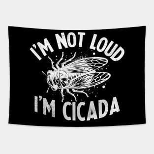 Cicada Comeback Cicadas Funny Entomologist Tapestry