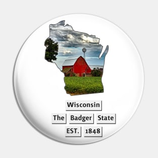 Wisconsin USA Pin