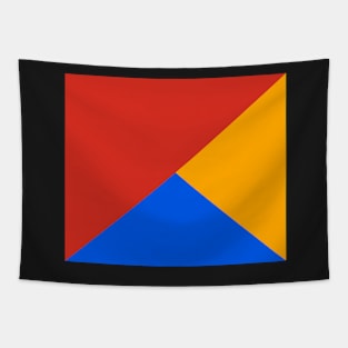 Geometrical Colorful Shapes Tapestry