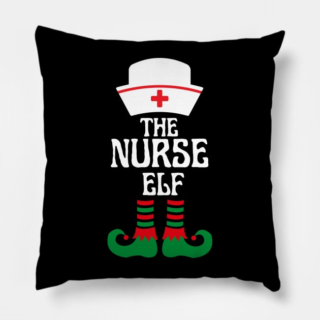 THE NURSE ELF Pillow by ZhacoyDesignz