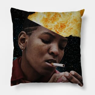 Burning mind Pillow