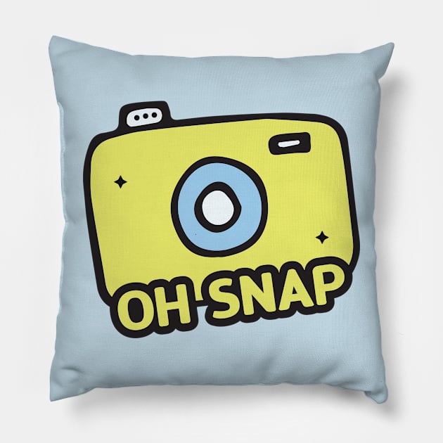 Oh Snap Pillow by NomiCrafts