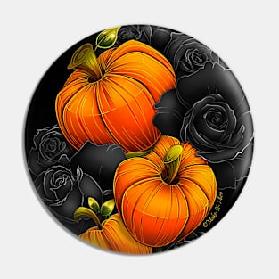 Halloween Pumpkin Patch Pin