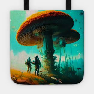 Abstract Another World Explorers Tote