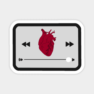 Anatomy heart music Magnet