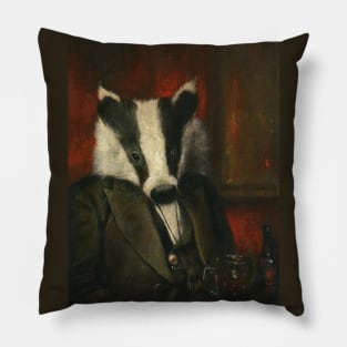 Mr Badger Pillow