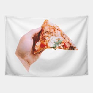 Pizza Slice Photo Art Tapestry