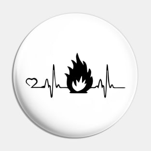 Heartbeat - fire Pin