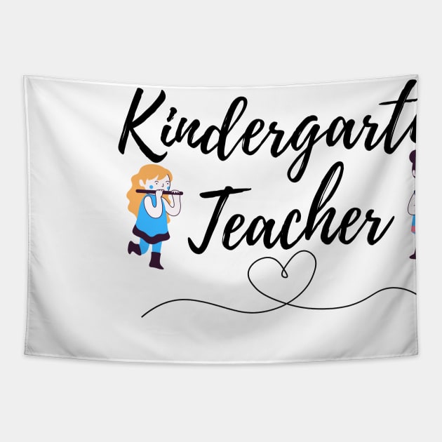 Kindergarten Teacher Tapestry by DMS DESIGN