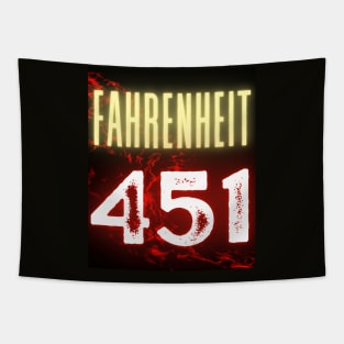 Fahrenheit 451, dystopian fiction, Ray Bradbury Tapestry