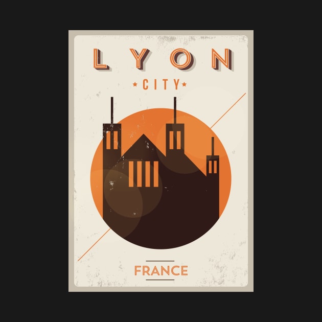 Lyon Poster Design by kursatunsal