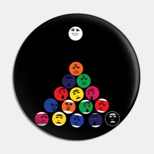 Funny balls of billiard Pin