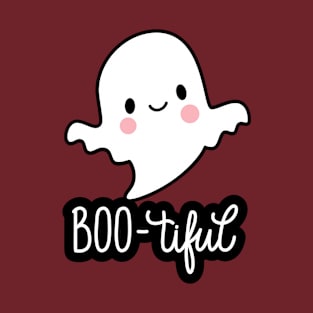 Funny Halloween Ghost Boo-tiful T-Shirt