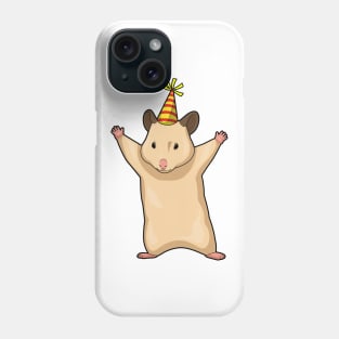 Hamster Party Party hat Phone Case