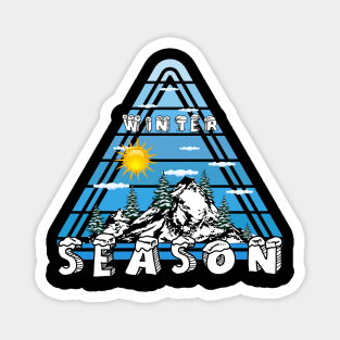 Winter Season - Vector Design Mart (Toufiq Ahmed) Magnet