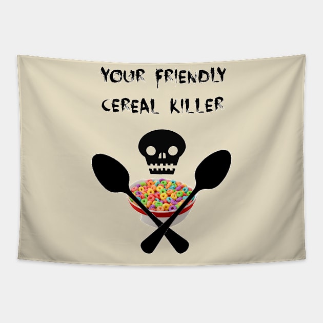 Cereal Killer Tapestry by PiginMud