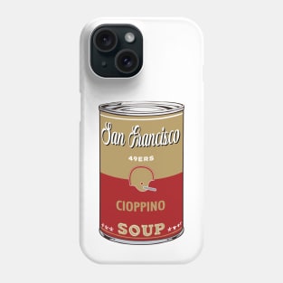 San Francisco 49ers Soup Can Phone Case