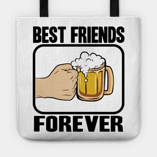 Best Beer Friends Forever Funny Alcohol Buddy Booze Tote