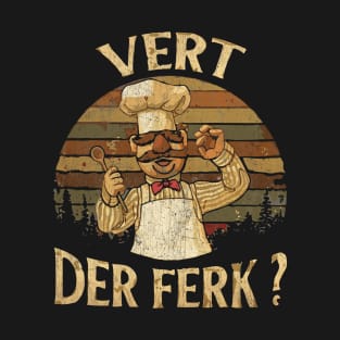 TEXTURE VINTAGE - Swedish Chef T-Shirt