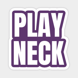 Play Neck White Magnet