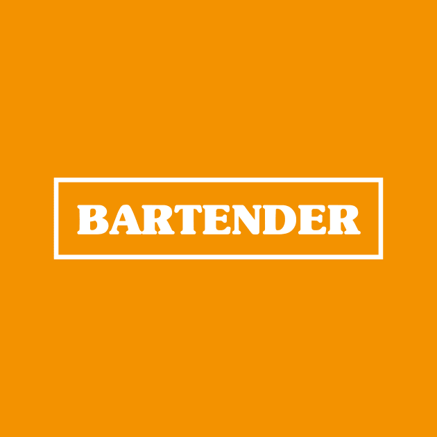 Bartender (orange) by kassiopeiia