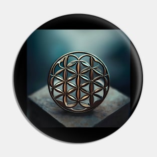 Flower Of Life - Lotos Pin