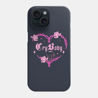 glamor wire heart Phone Case