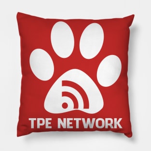 TPE White Logo Pillow