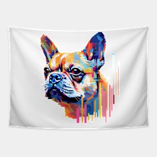 French Bulldog Dog Pet World Animal Lover Furry Friend Abstract Tapestry