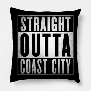 Straight Outta Coast City Pillow