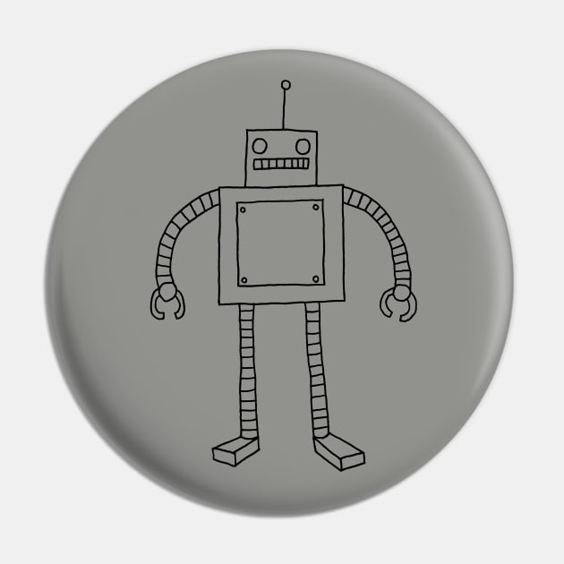 Robot Pin by NaylorsCartoons