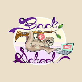 Back to School 2020 | Sloth T-Shirt