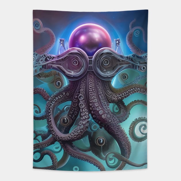 Evolution of the Octopus Tapestry by LyndiiLoubie
