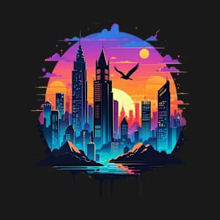 city sunset T-Shirt