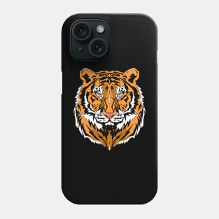 Tiger Head Phone Case