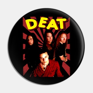 Rip and Tear Deat Band Merchandise That Defines Extreme Metal Fashion Pin