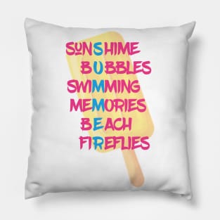 Summer Popsicle Pillow