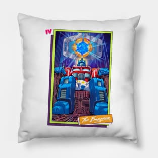 Saturday Morning Tarot IV The Emperor Pillow